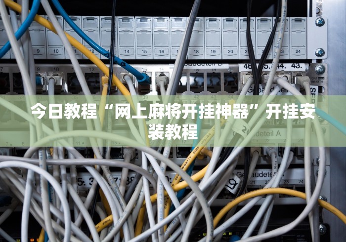 今日教程“网上麻将开挂神器	”开挂安装教程