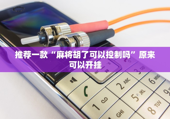 推荐一款“麻将胡了可以控制吗”原来可以开挂