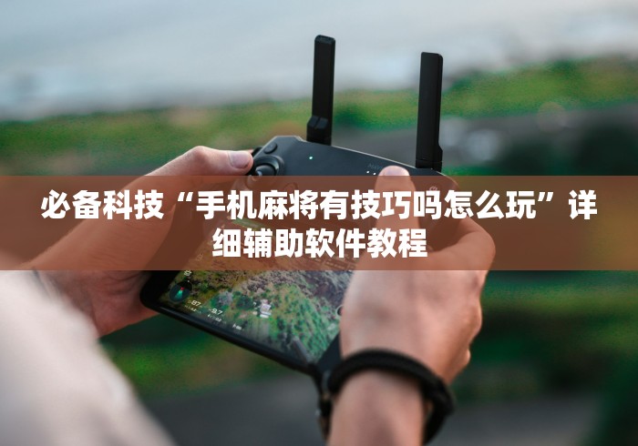 必备科技“手机麻将有技巧吗怎么玩”详细辅助软件教程