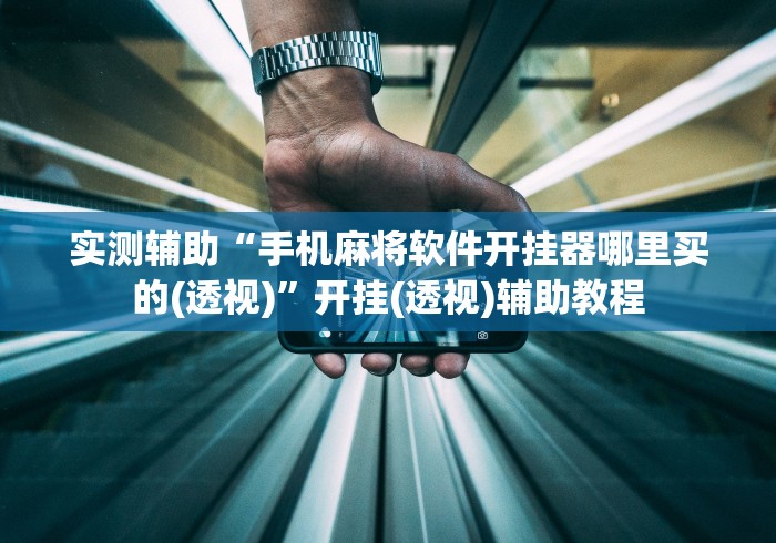 实测辅助“手机麻将软件开挂器哪里买的(透视)”开挂(透视)辅助教程