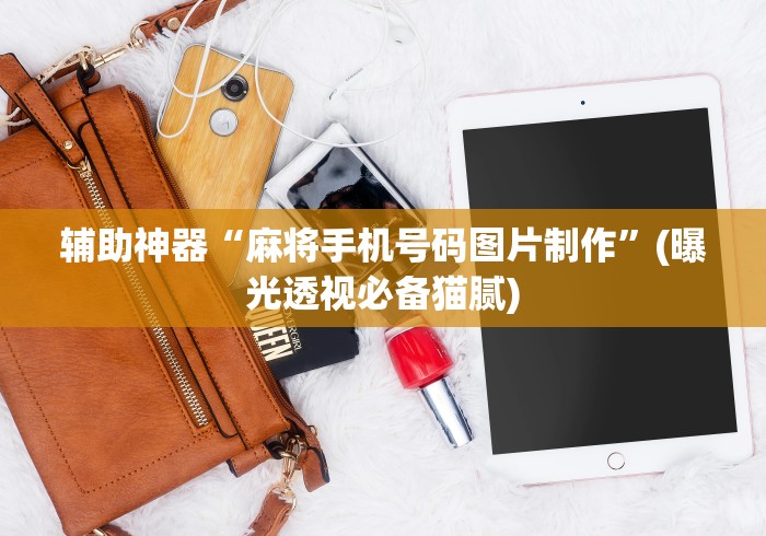 辅助神器“麻将手机号码图片制作”(曝光透视必备猫腻)