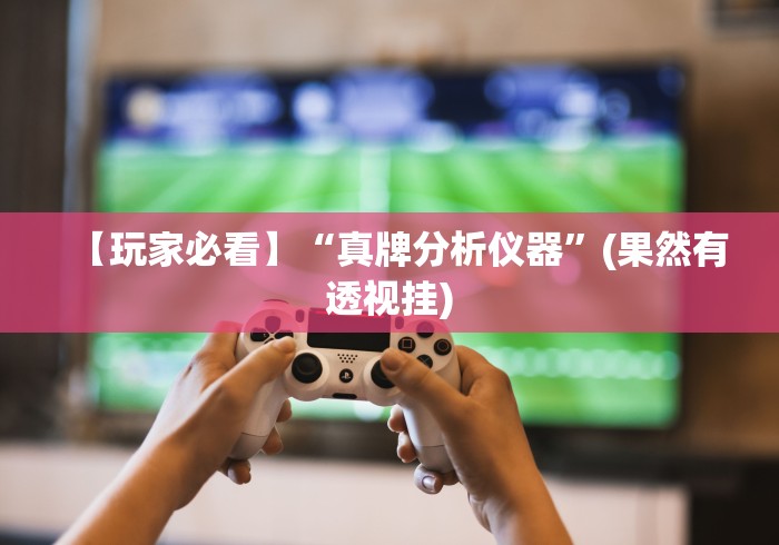 【玩家必看】“真牌分析仪器”(果然有透视挂)