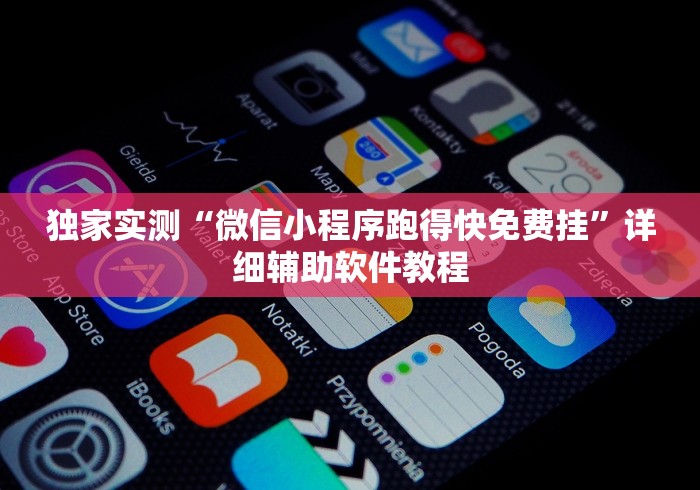 独家实测“微信小程序跑得快免费挂	”详细辅助软件教程