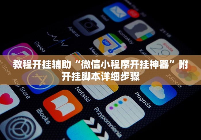 教程开挂辅助“微信小程序开挂神器	”附开挂脚本详细步骤